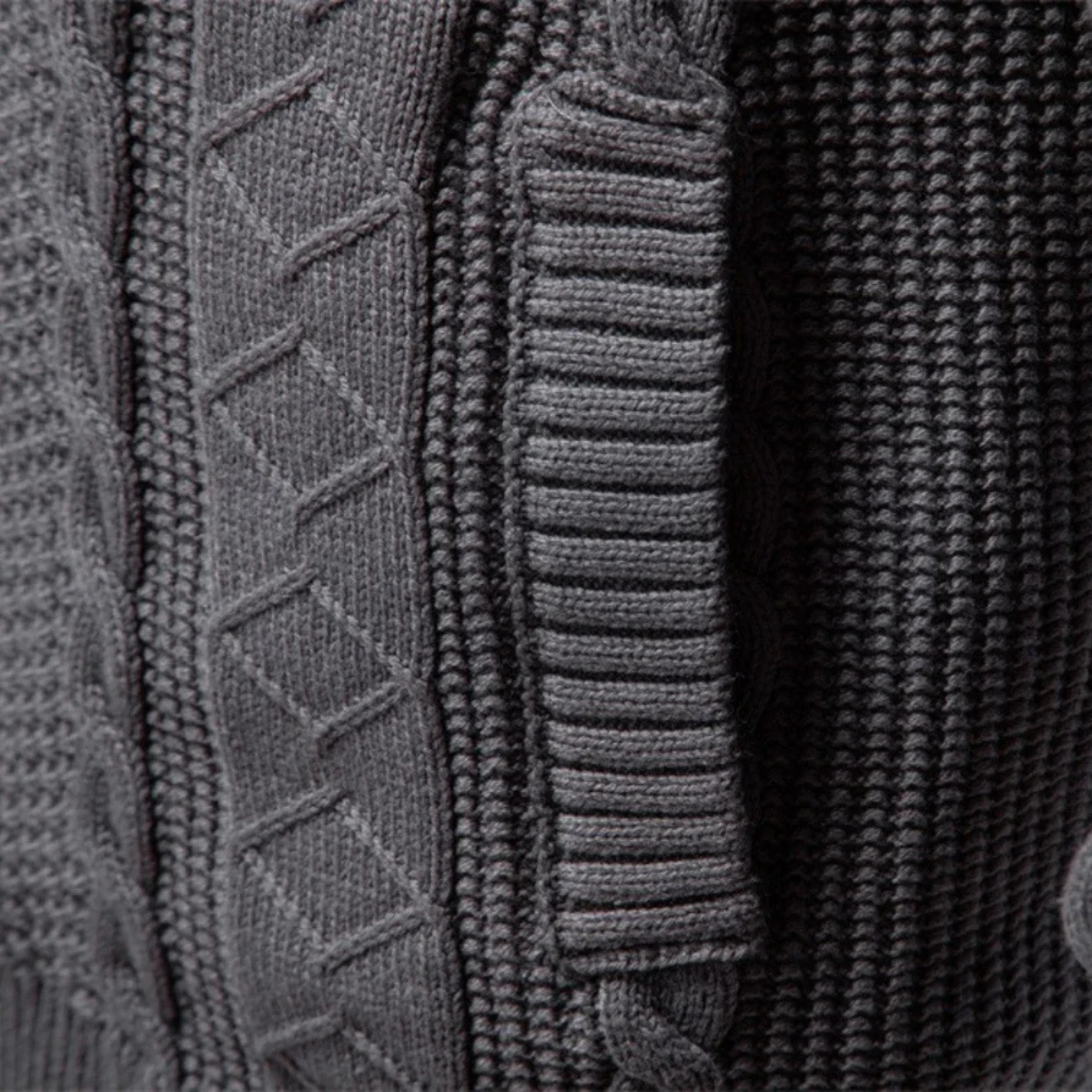 Men's knit cardigan