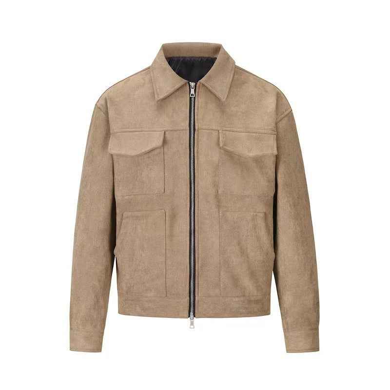 Men's Classic Ribbed Bomber Jacket