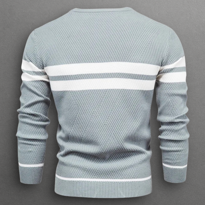 men's knit knit sweater