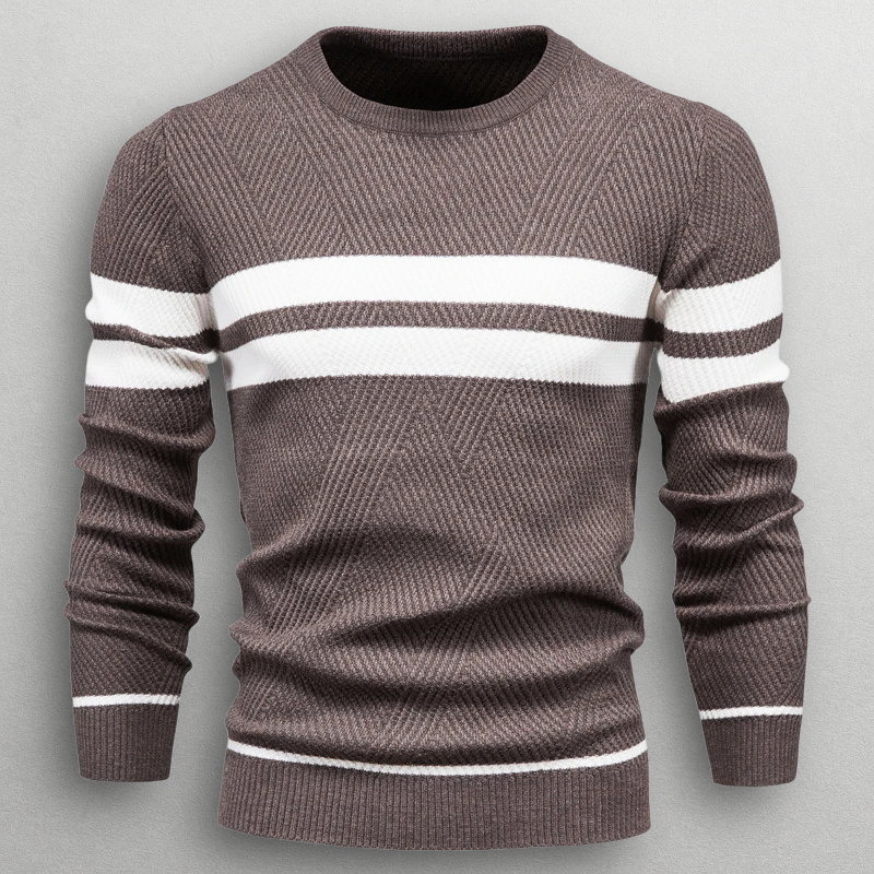 men's knit knit sweater