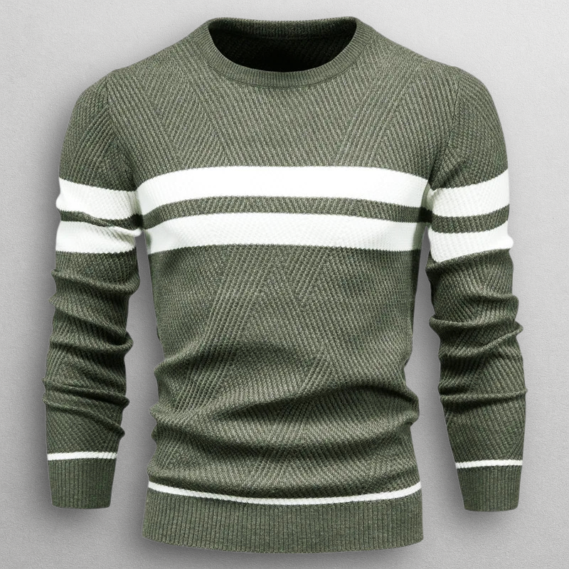 men's knit knit sweater