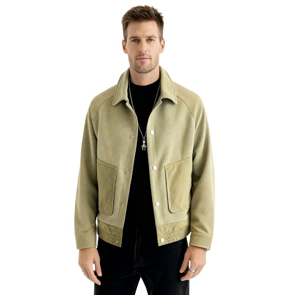 Men's Corduroy Bomber Jacket