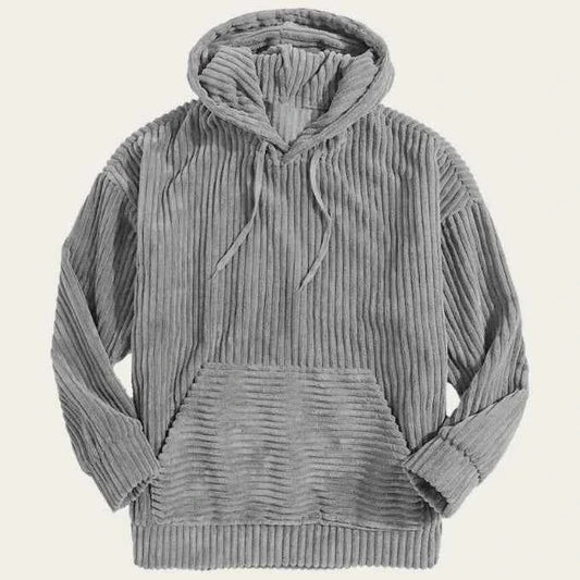 Men's Corduroy Pullover Hoodie
