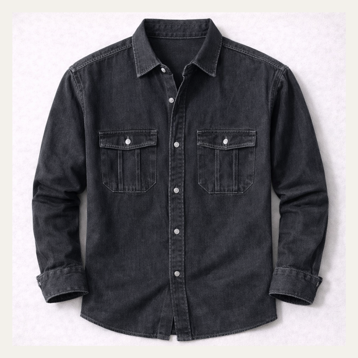 Men's denim shirt