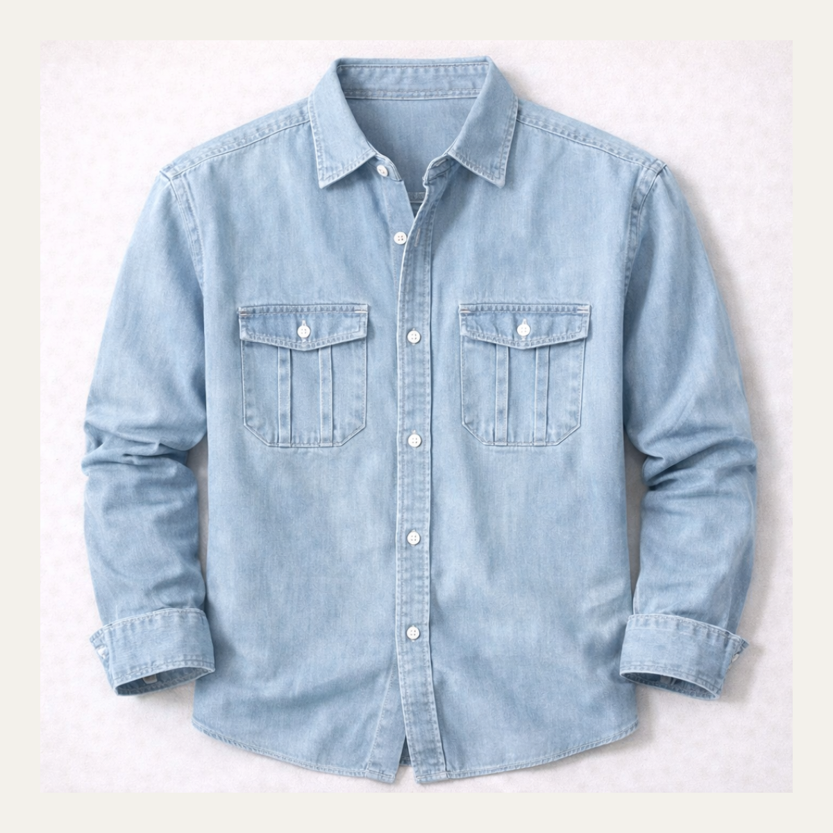Men's denim shirt