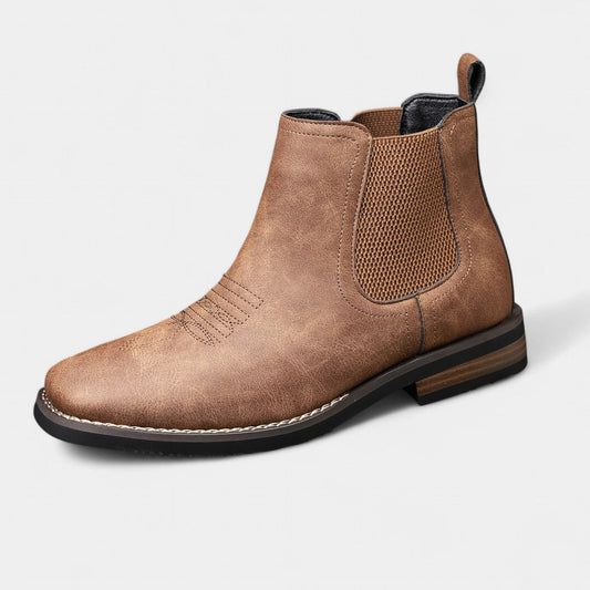 Men's Distressed Chelsea Boots