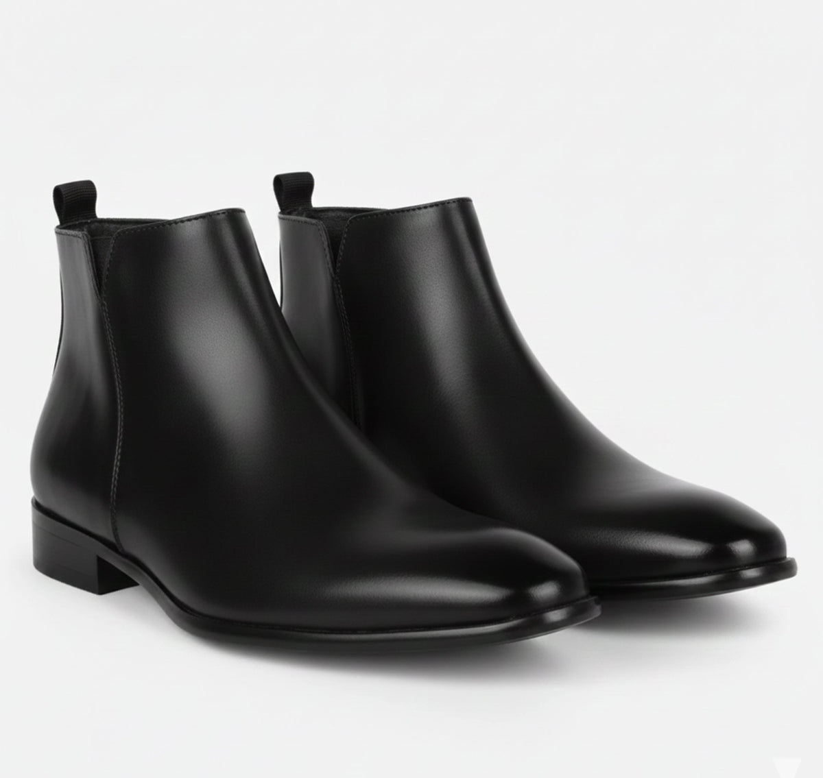 Men's Dress Chelsea Boots in Black