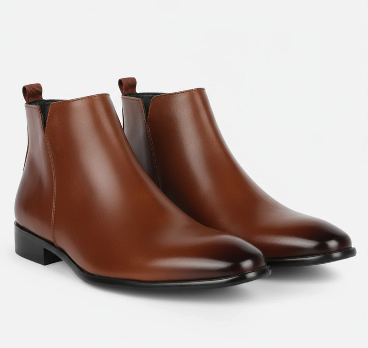 Men's Dress Chelsea Boots in Brown