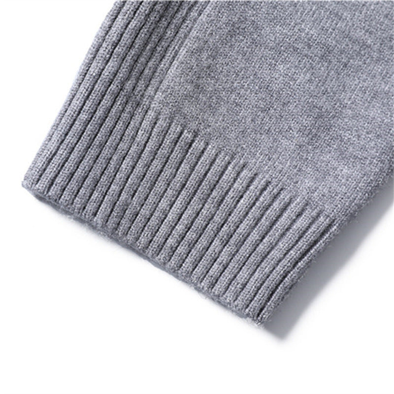 Men's Fine Knit Turtleneck Sweater
