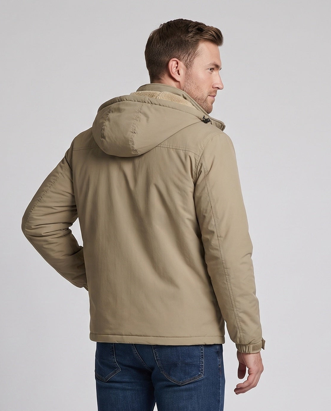 Men's Fleece Lined Winter Jacket