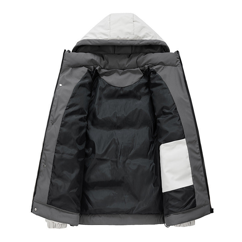 Men's Hooded Puffer Winter Jacket