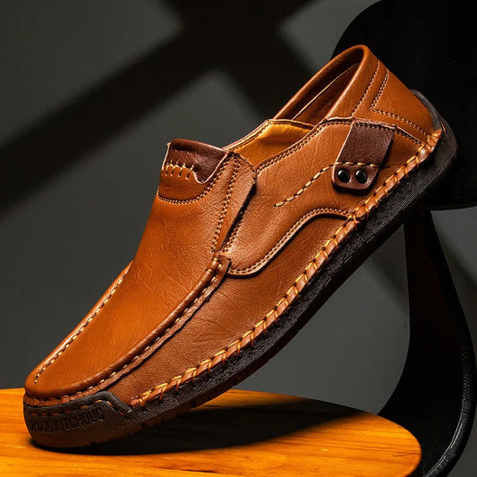 Men's Leather Slip On Loafers