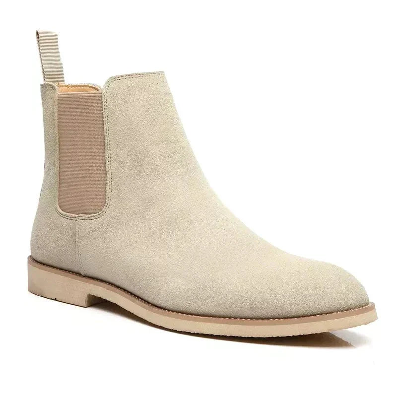 Men's Leather & Suede Chelsea Boots