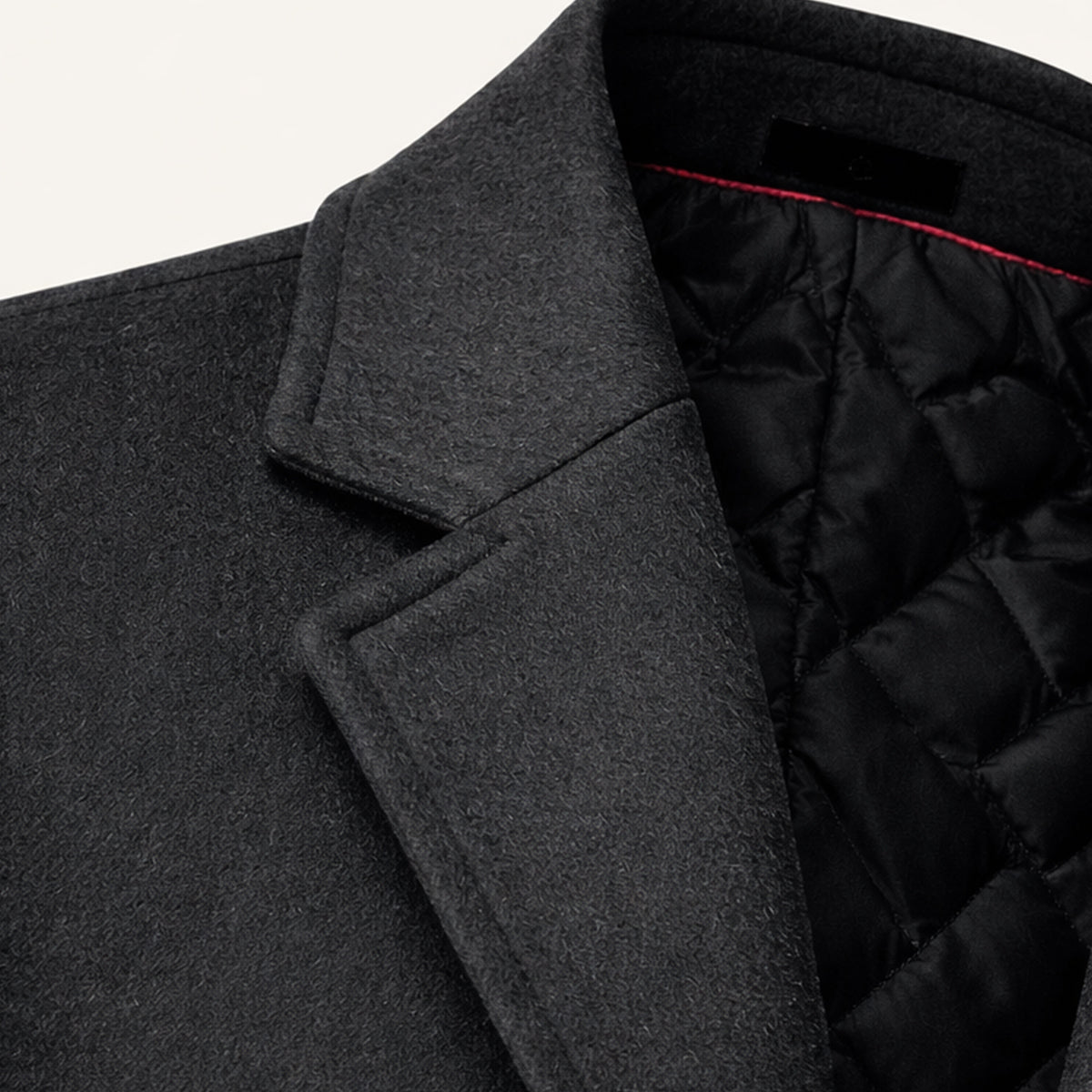 Men's Long Wool Overcoat for Smart Winter Style