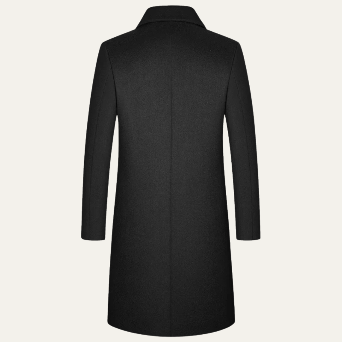 Men's Long Wool Overcoat for Smart Winter Style