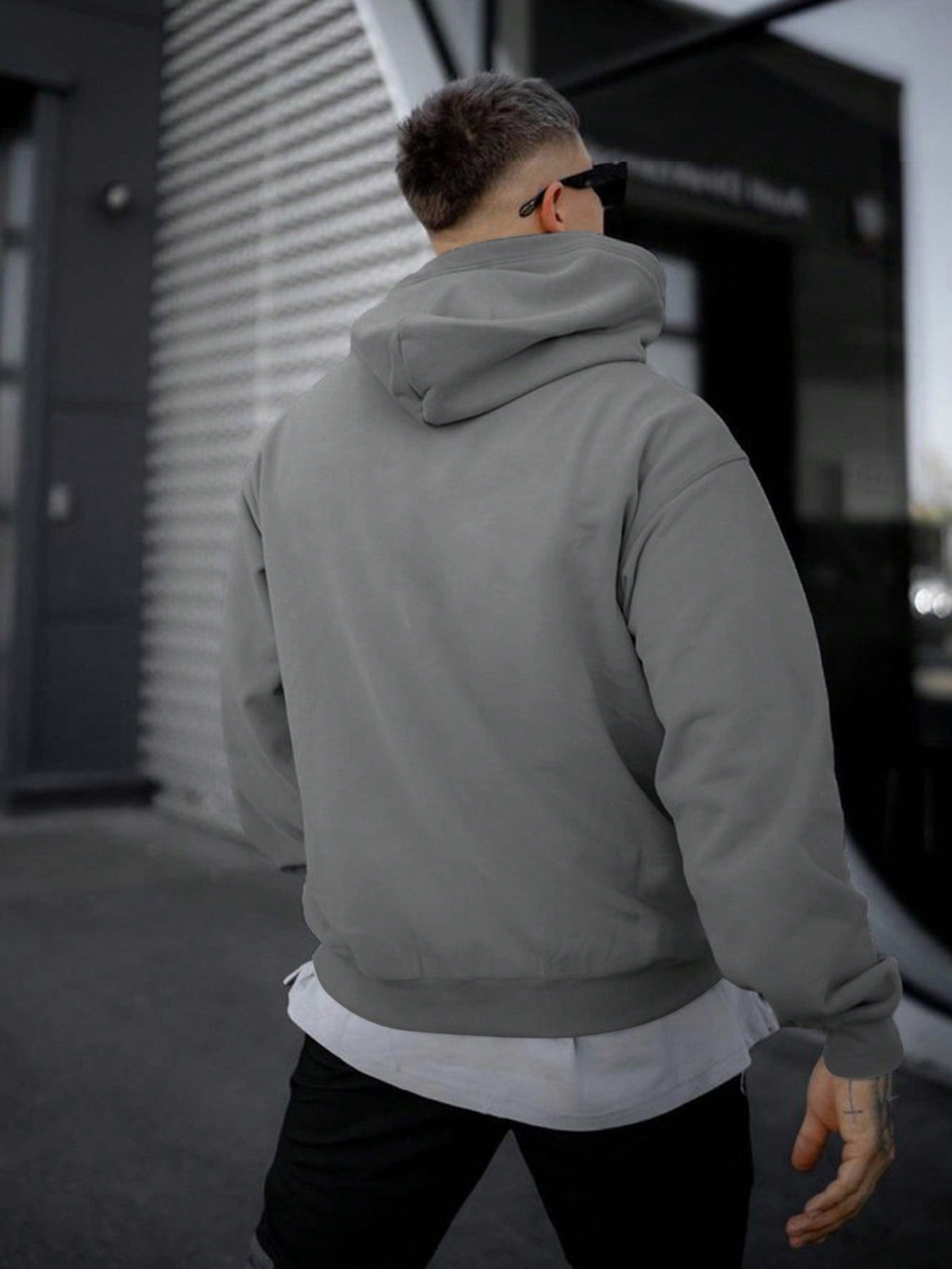 Men's Oversized Fleece Hoodie
