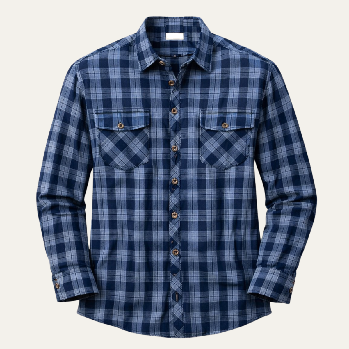 Men's plaid flannel shirt