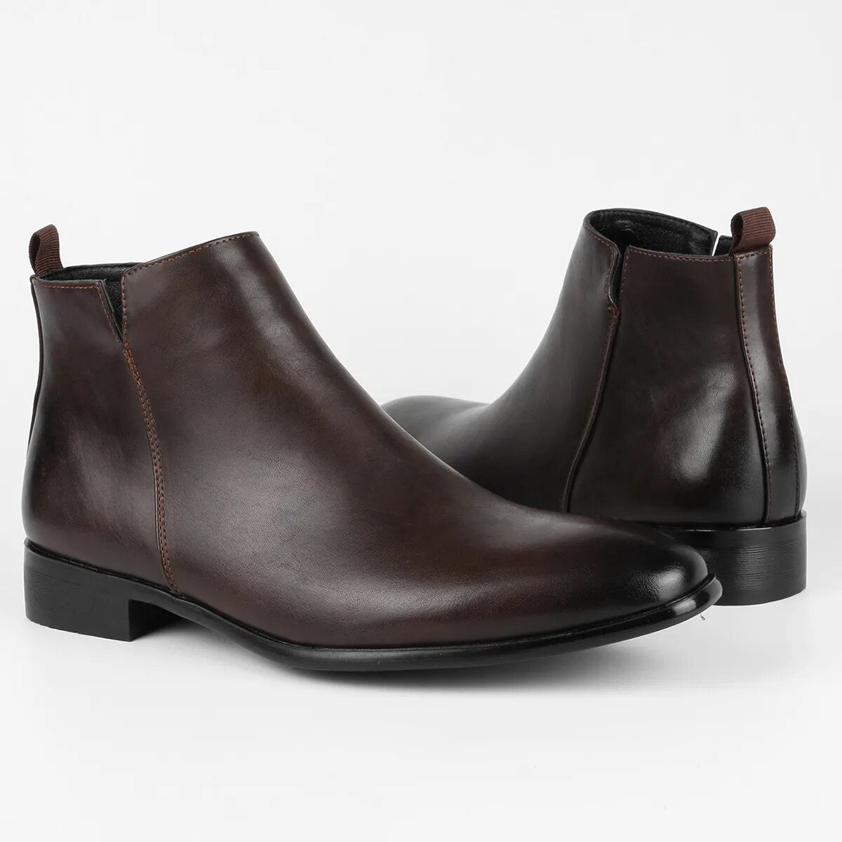 Men's Pointed Toe Dress Ankle Boots