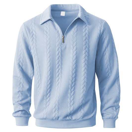 men's cable knit knit sweater