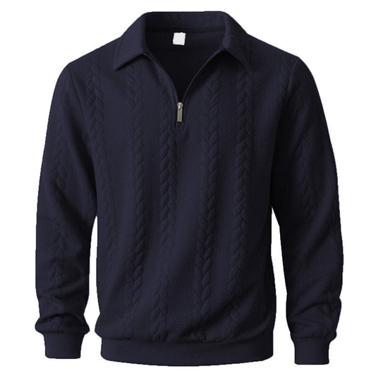 men's cable knit knit sweater