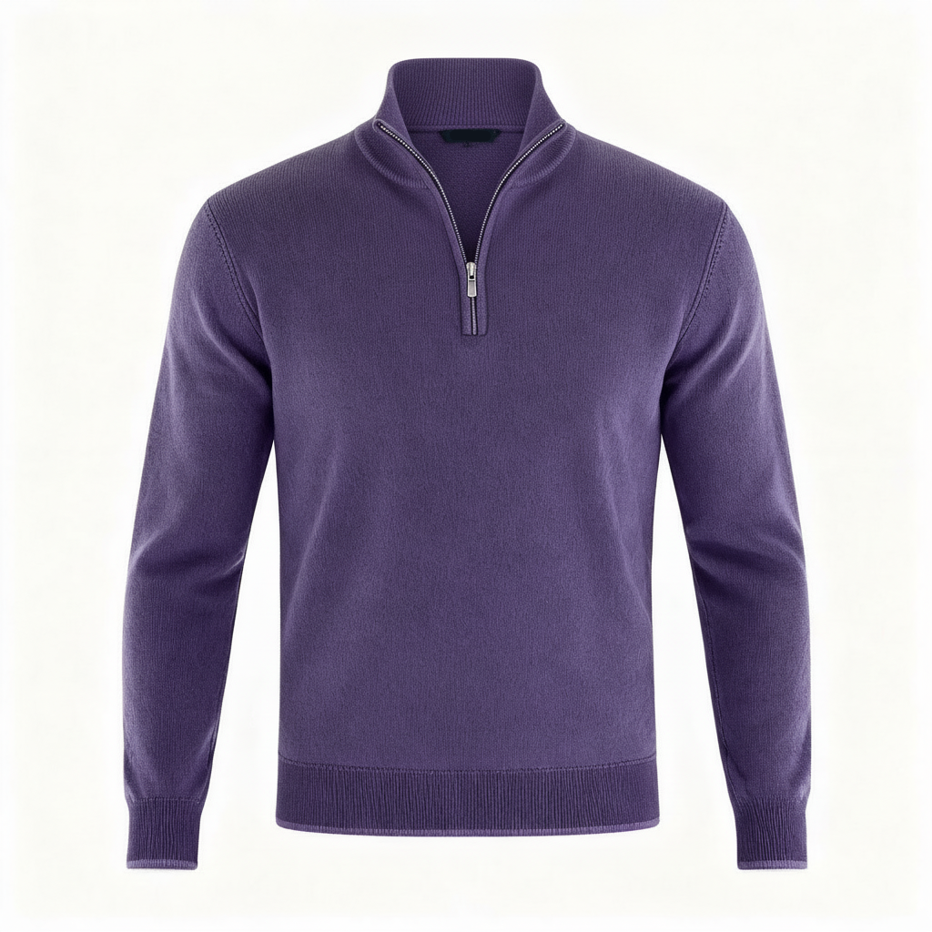 men's knit knit sweater