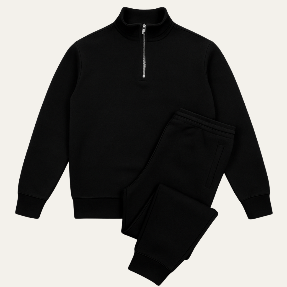 men's fleece two piece set