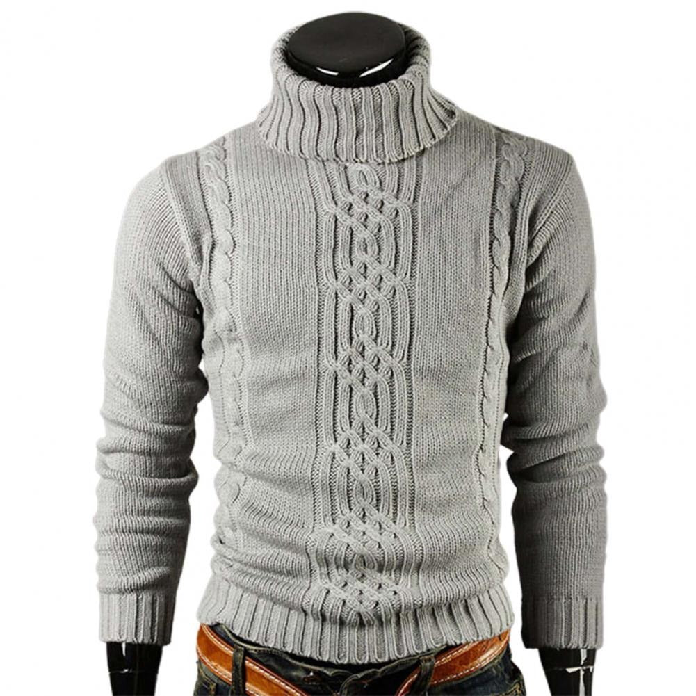 men's cable knit knit sweater