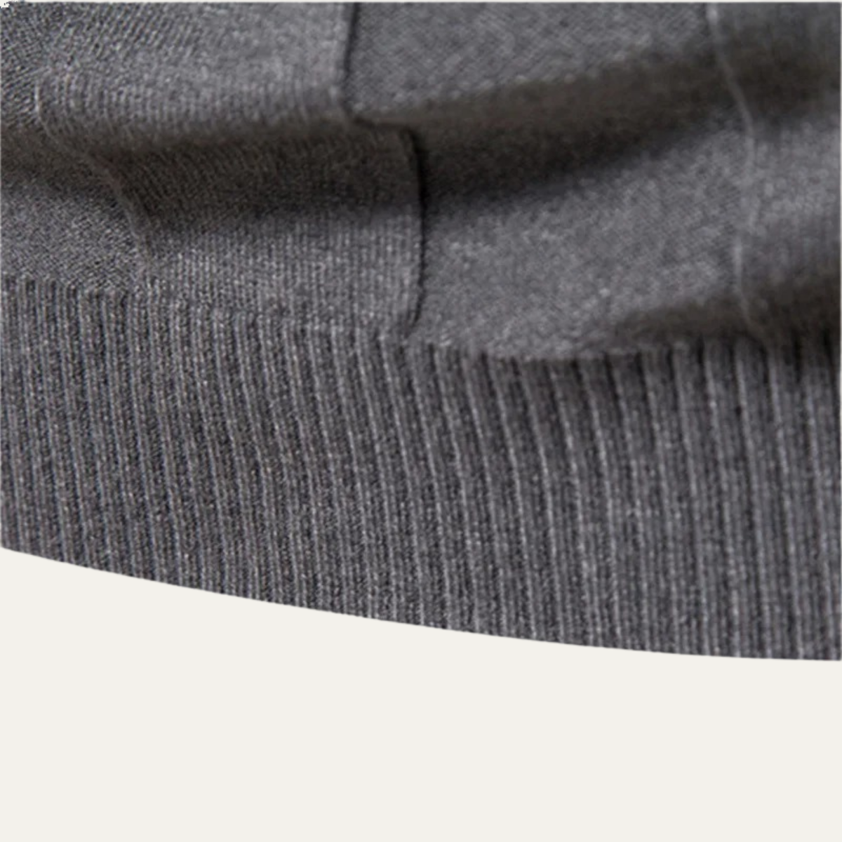 men's ribbed knit knit sweater