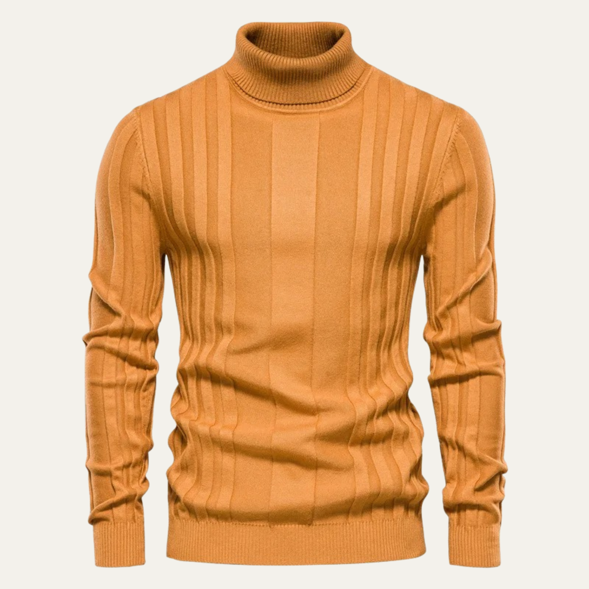 men's ribbed knit knit sweater