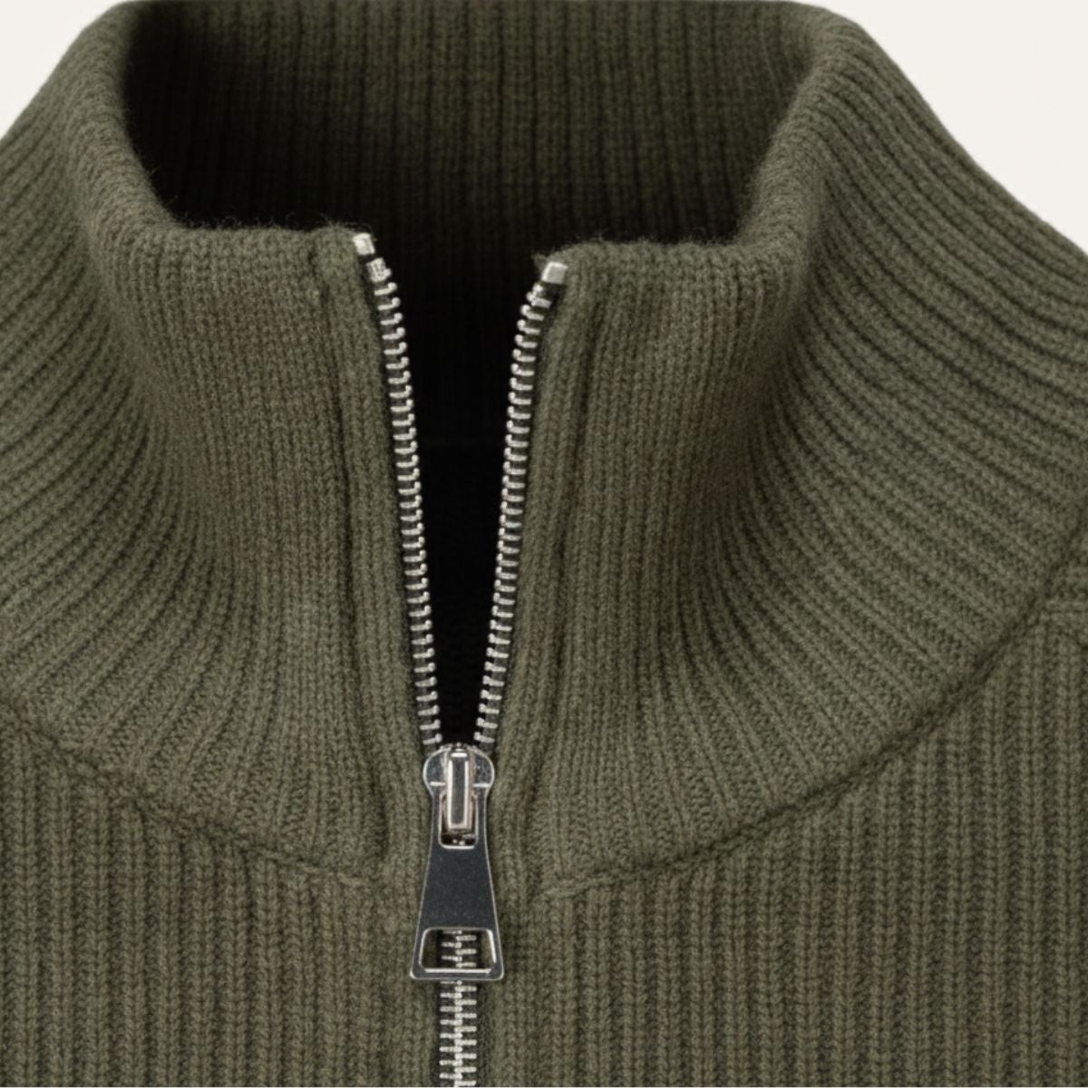 Men's knit cardigan
