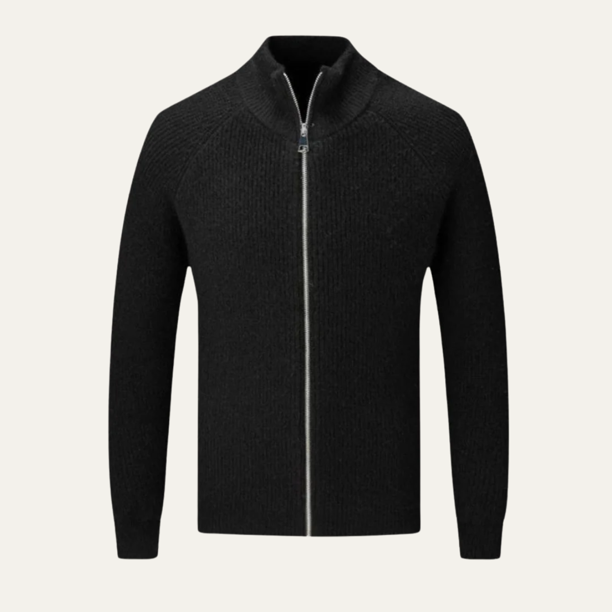 Men's knit cardigan