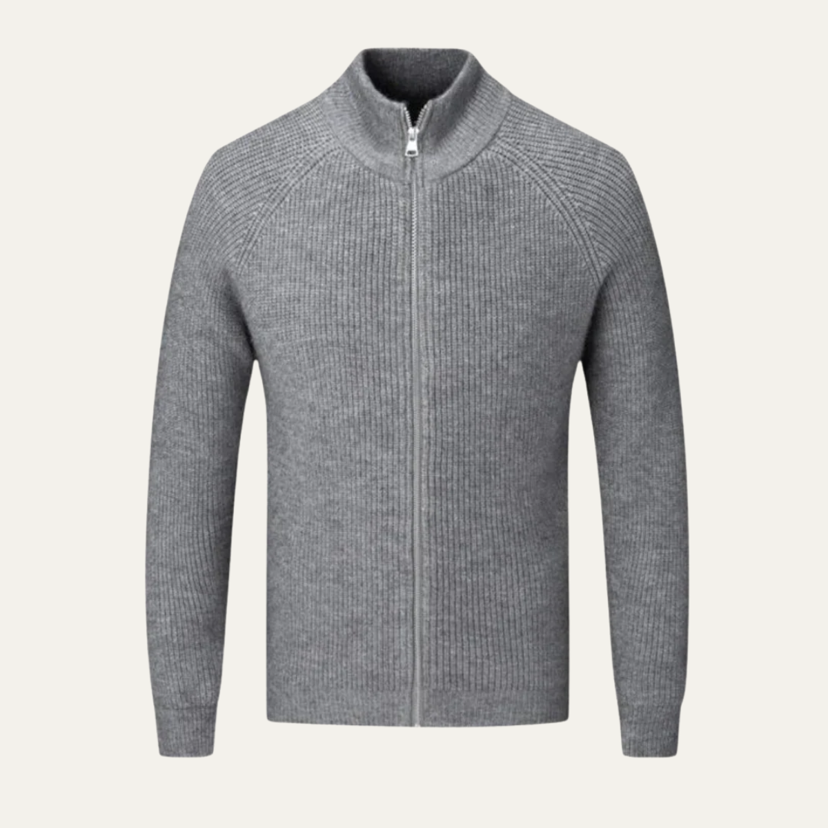 Men's knit cardigan