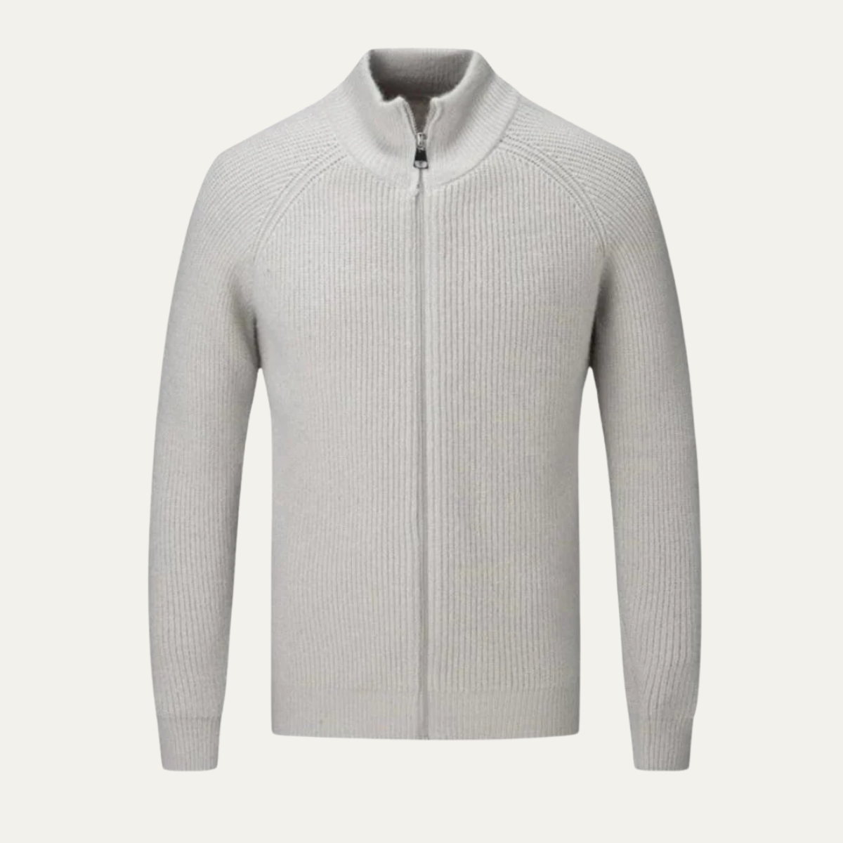 Men's knit cardigan