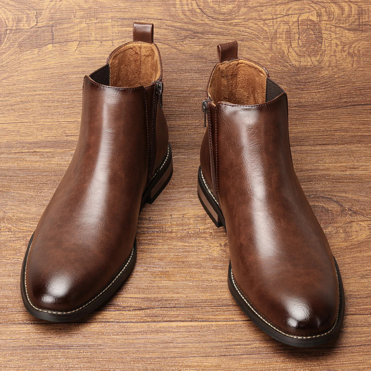 Men's Smart Leather Chelsea Boots