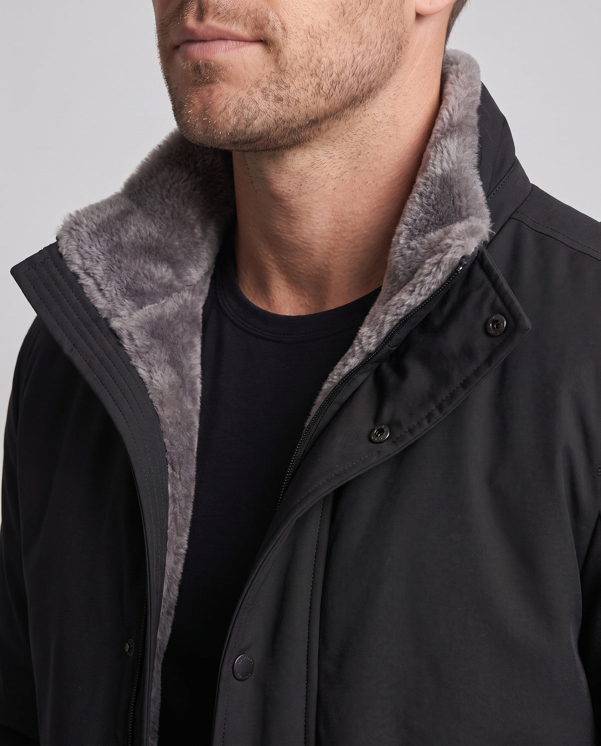 Men's Stand Collar Winter Jacket