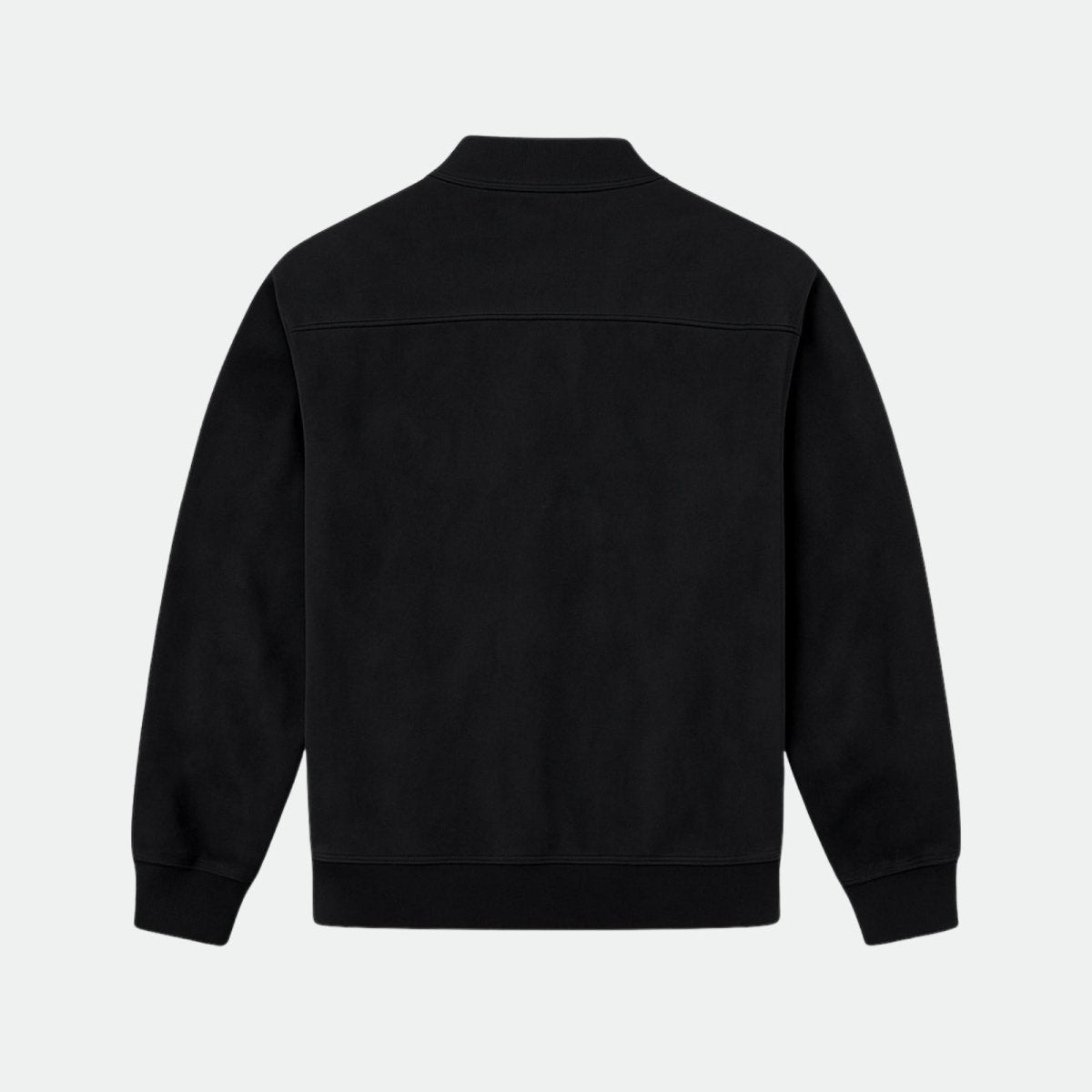 Men's Suede Bomber Jacket with Smart Style