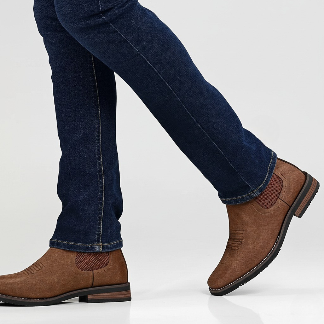 Men's Suede Chelsea Boots