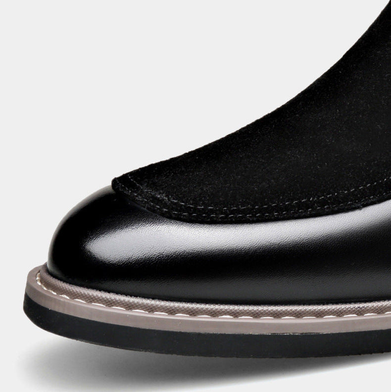 Men's Suede Chelsea Boots Pull On