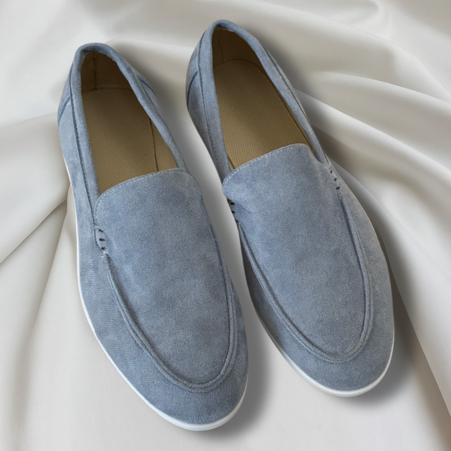 Men's Suede Moccasin Loafers