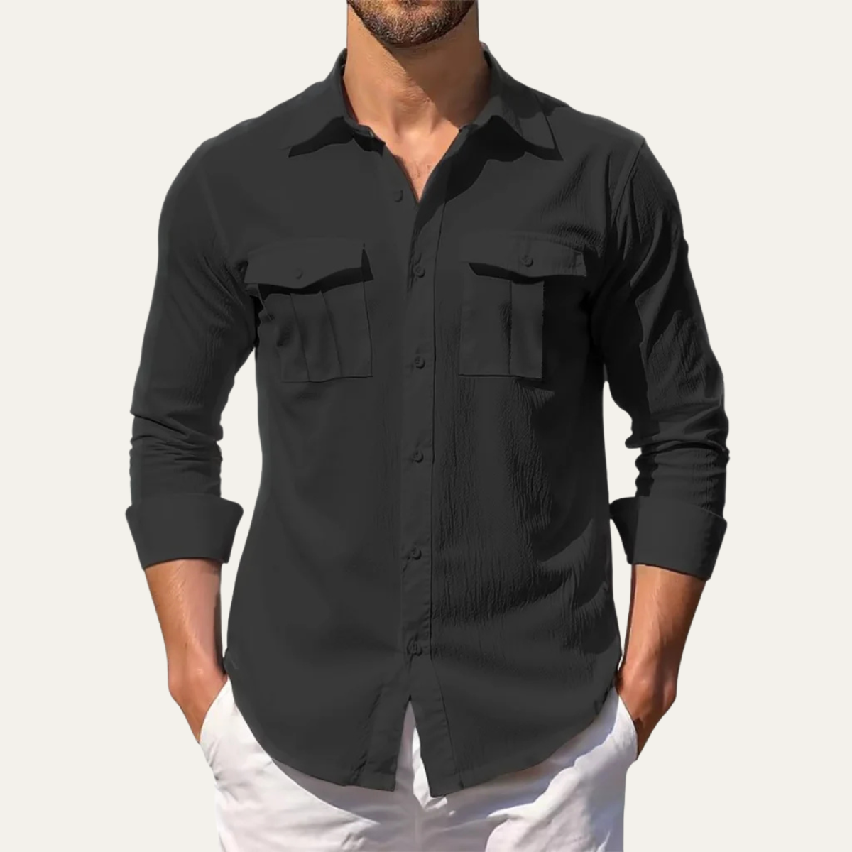 Men's long sleeve shirt