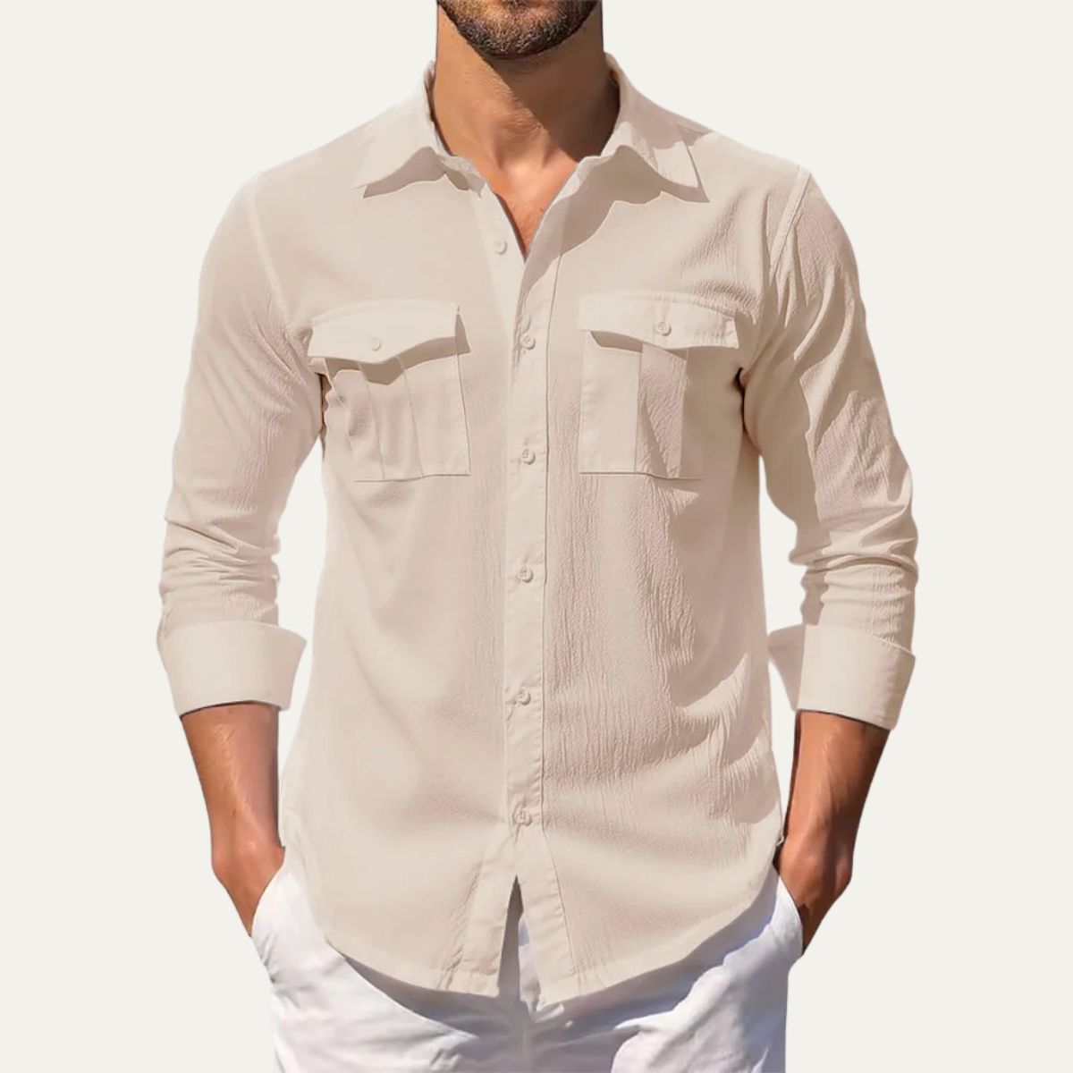 Men's long sleeve shirt