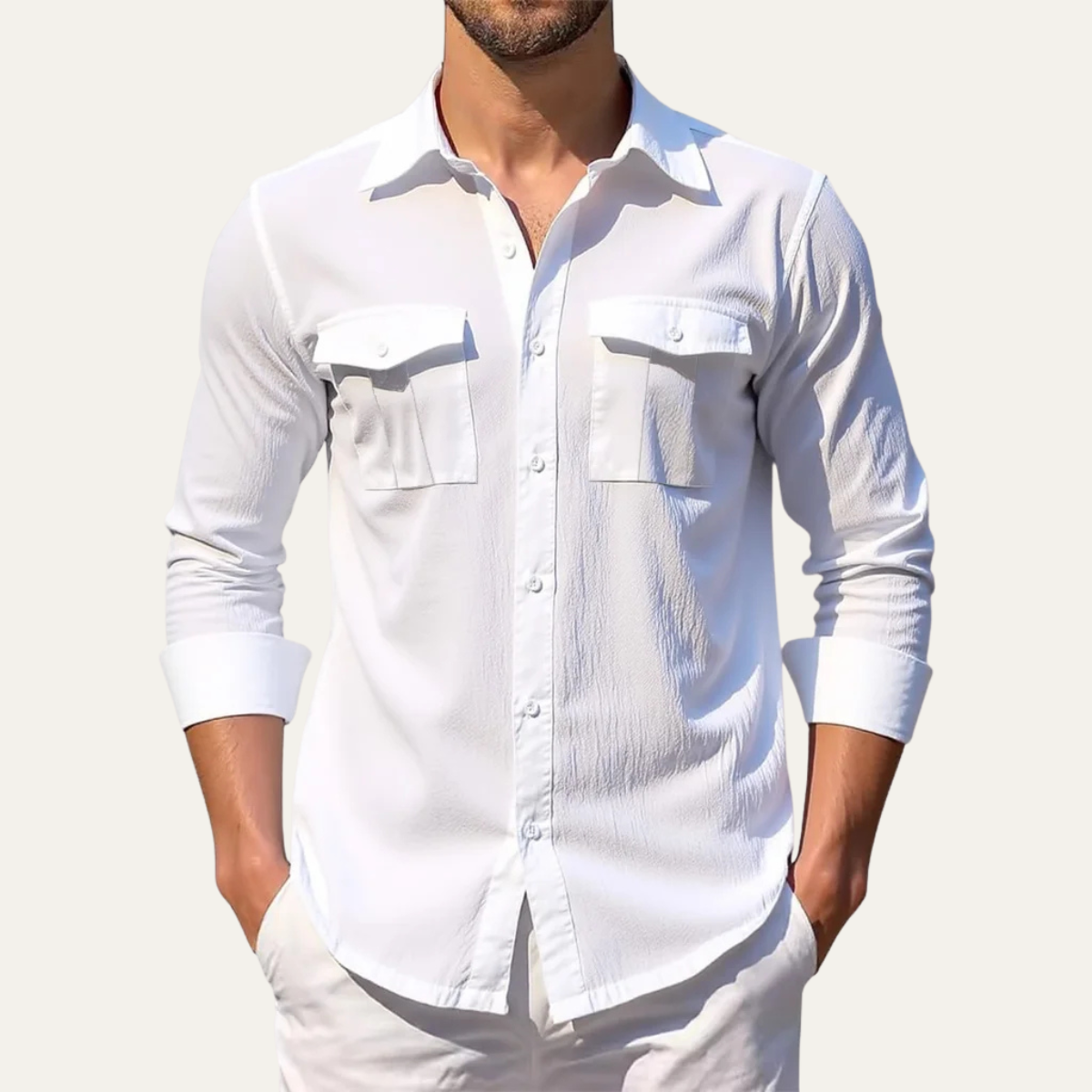 Men's long sleeve shirt