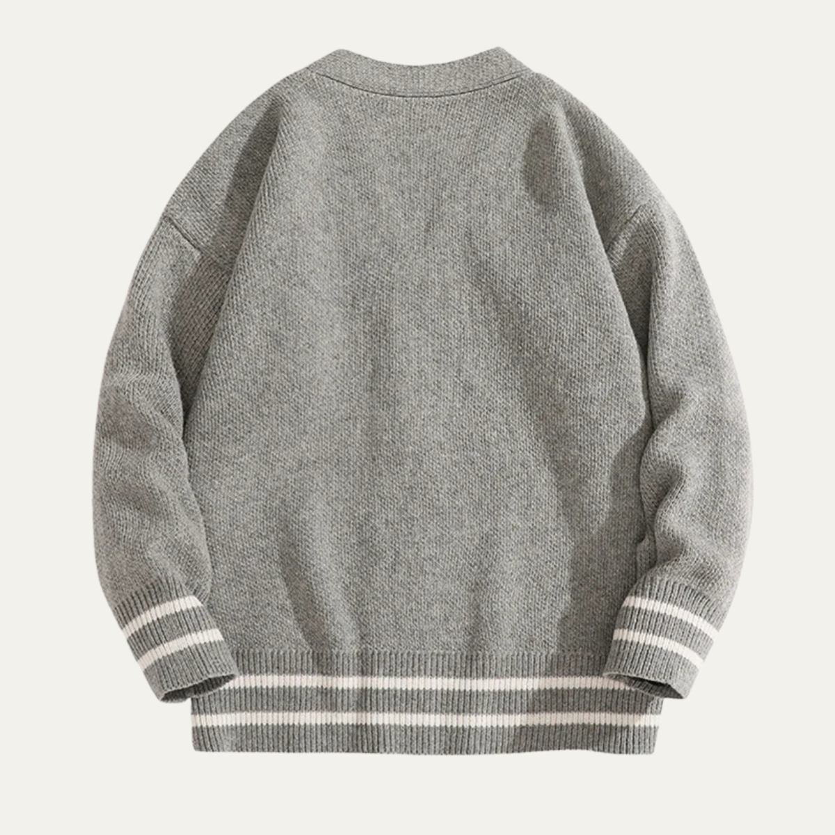 Men's knit cardigan