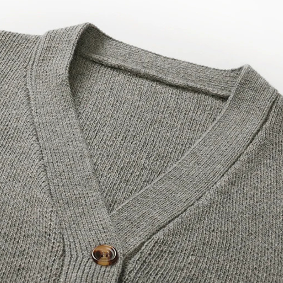 Men's knit cardigan