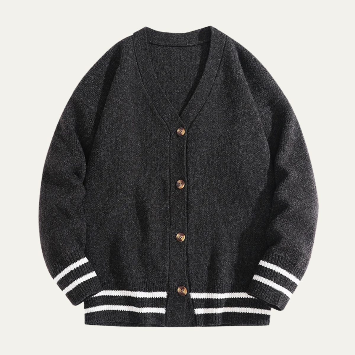 Men's knit cardigan
