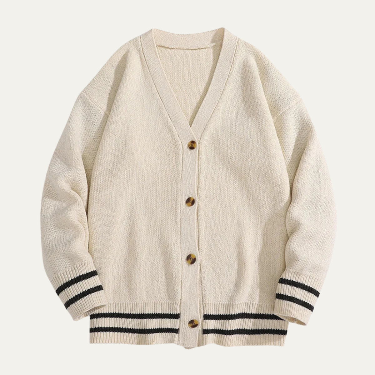 Men's knit cardigan