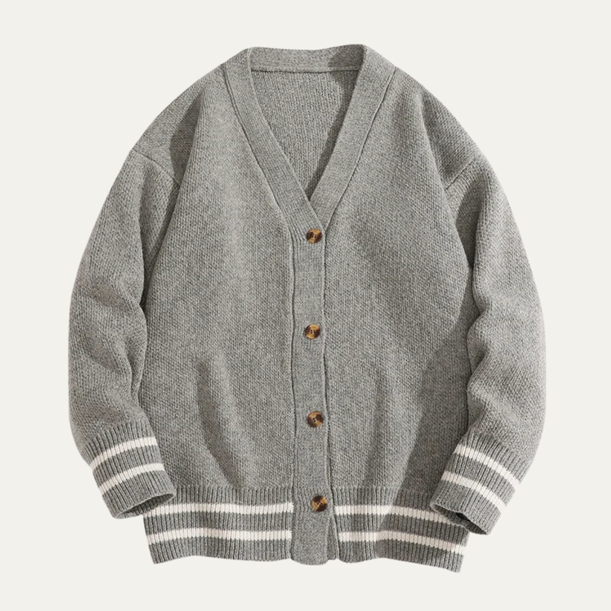 Men's knit cardigan