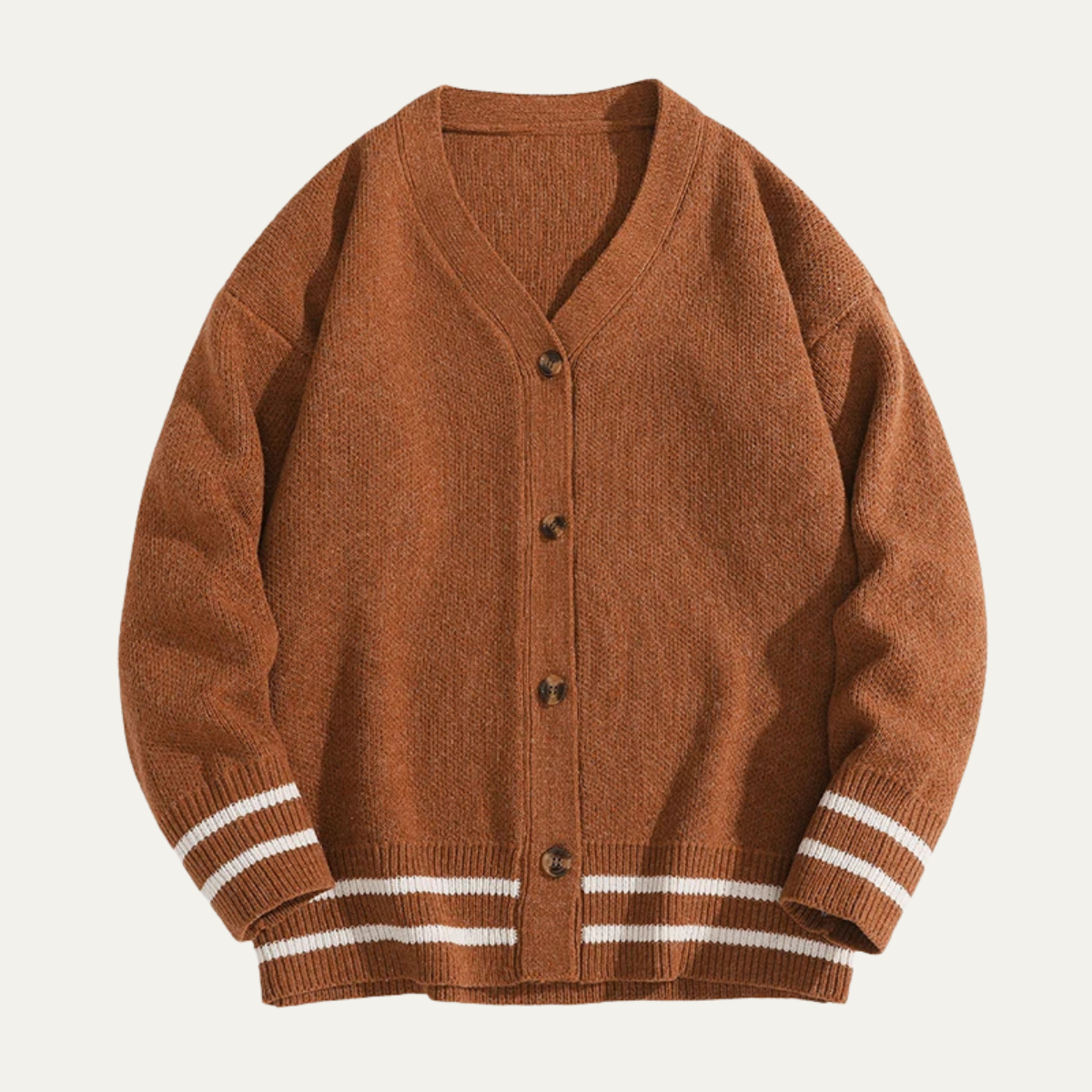 Men's knit cardigan