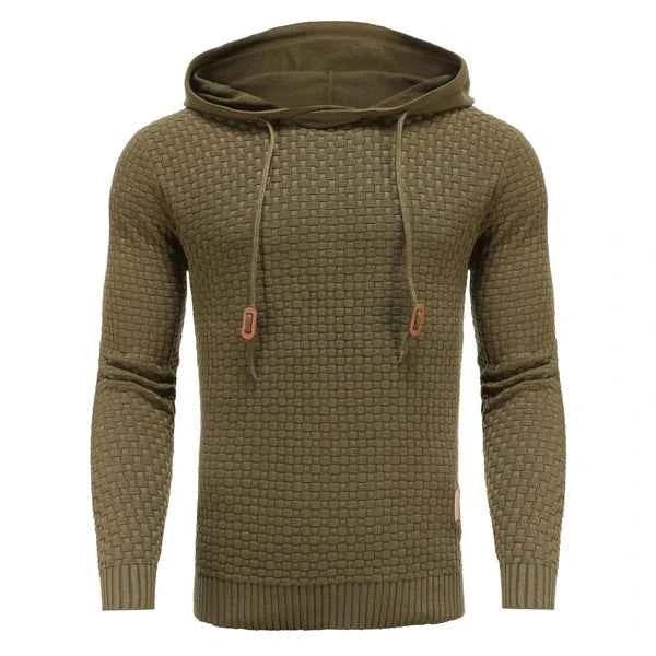 Men's Waffle Knit Hoodie