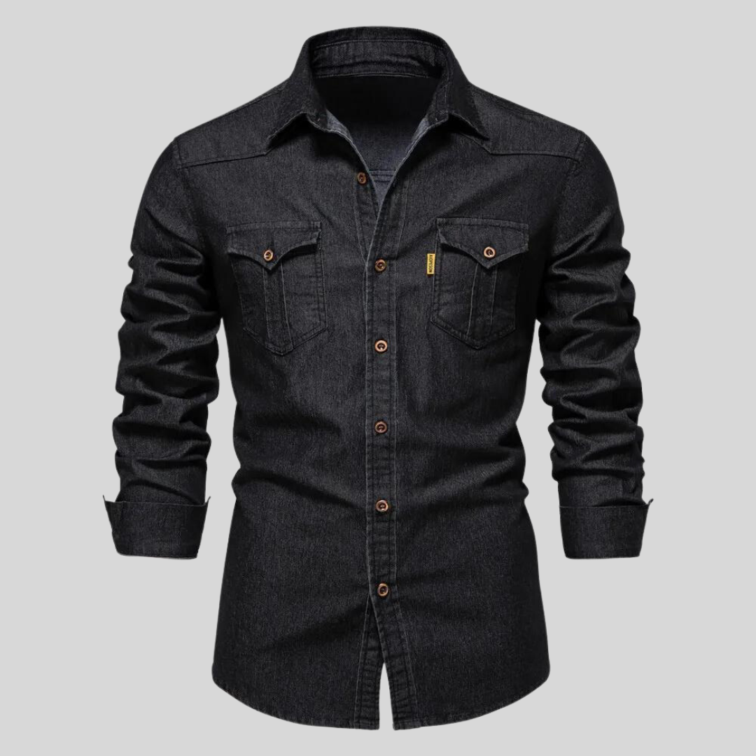 Men's denim shirt